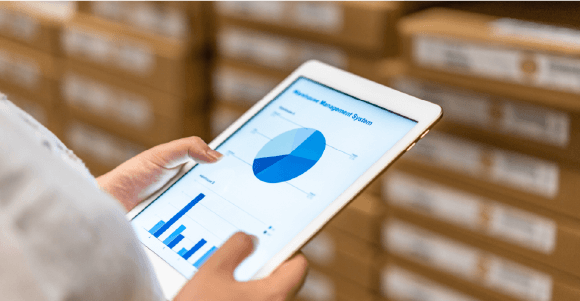 システムによる在庫管理